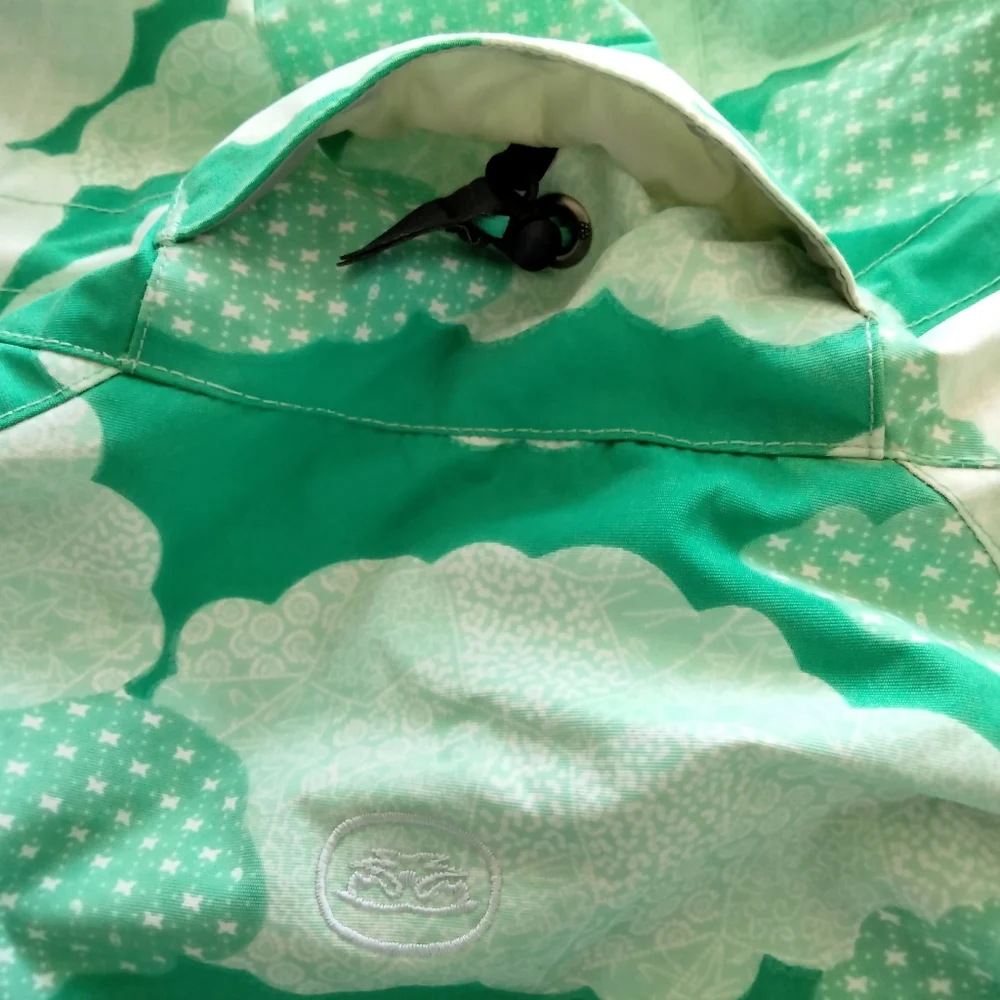 Smarty Yumiko Girl's Snow Snowboard Jacket Green & White Size L NWT